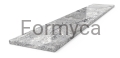 Viscount White YS gerade Ecken 2cm