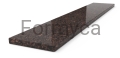 Tan Brown YS abgerundete Ecken 3cm